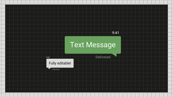 VideoHive Text Message