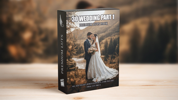 VideoHive Top 30 Cinematic Wedding LUTs for Videographers: Essential Color Grading Presets