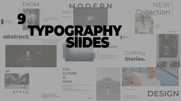 VideoHive Typography Slides | MOGRT