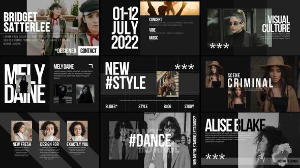 VideoHive Typography Slides Pack | FCPX Template