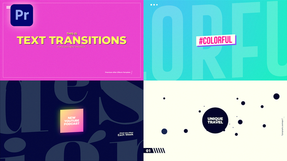 VideoHive Typography Transitions