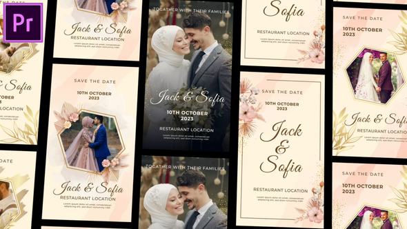 VideoHive Wedding Invitation Instagram Story and Reel | MOGRT