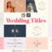 VideoHive Wedding Titles For Final Cut Pro X 54259948