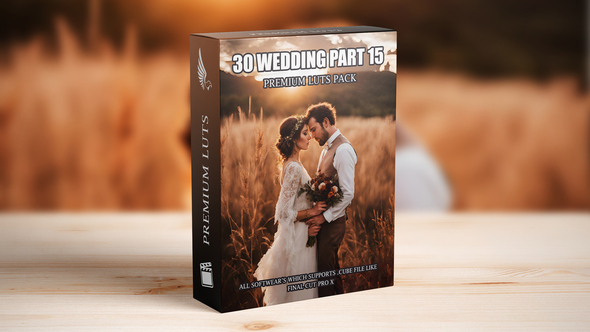 VideoHive Wedding Videography Essentials: 30 Cinematic LUTs for Professional Video Editing