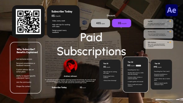 Videohive Paid Subscriptions