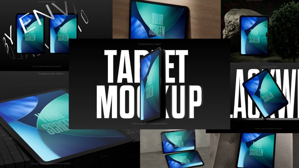 Videohive Tablet Mockups