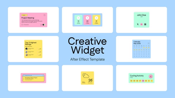 Videohive UI Creative Widget