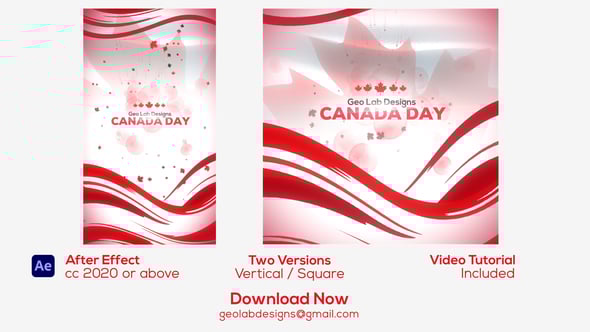 Videohive Canada Day l Canadian National Day