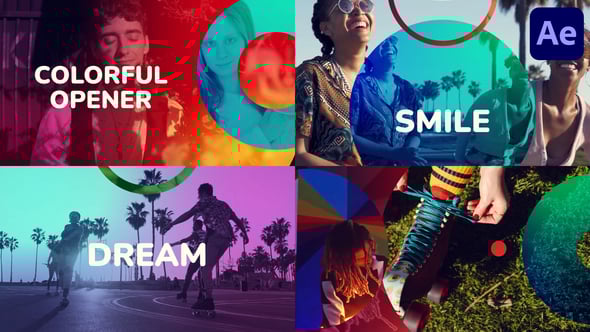 Videohive Colorful Opener for After Effects 58354553