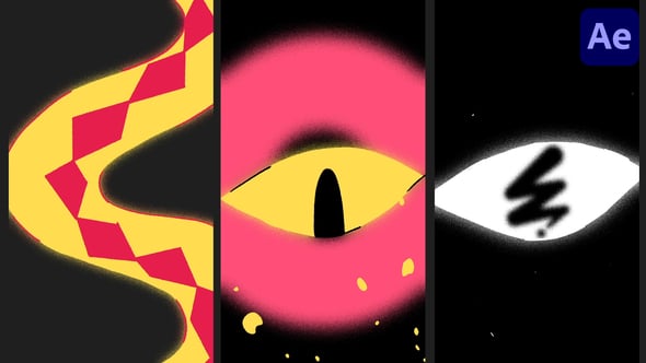 Videohive Snake Logo Opener | After Effects