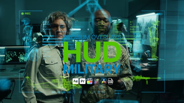 Videohive Premium Overlays HUD Military