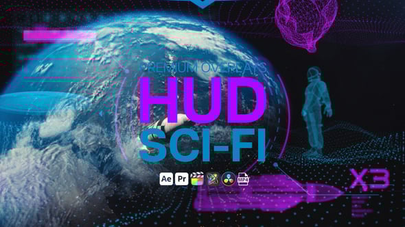 Videohive Premium Overlays HUD Sci-Fi