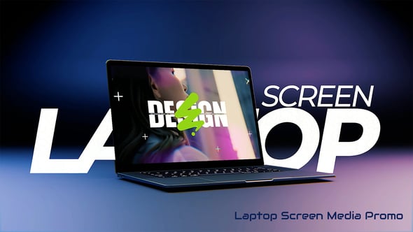 Videohive Elegant Laptop Screen Mockup