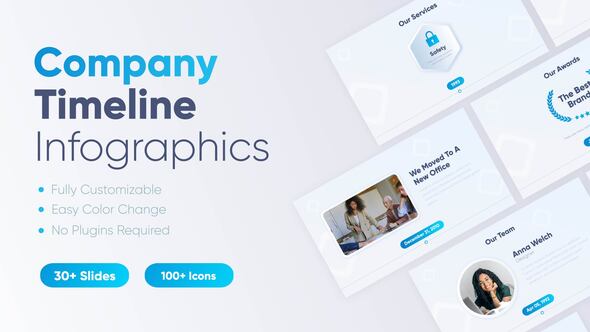Videohive Timeline Infographics