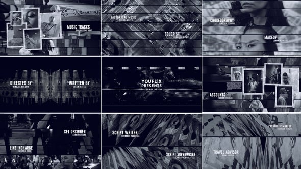 Videohive Film Title Sequence | Crime