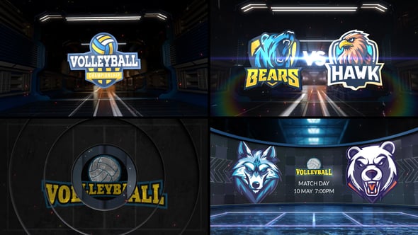 Videohive Volleyball VS 3
