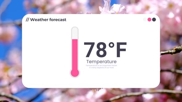 Videohive Weather Thermometer