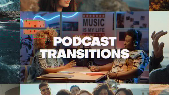 Videohive Podcast Transitions