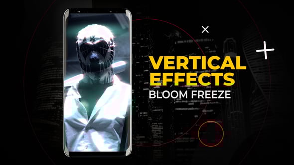 Videohive Vertical Bloom Freeze Effects | After Effects