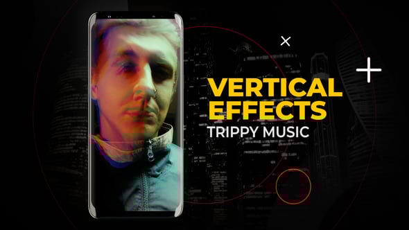 Videohive Vertical Trippy Music Effects | After Effects