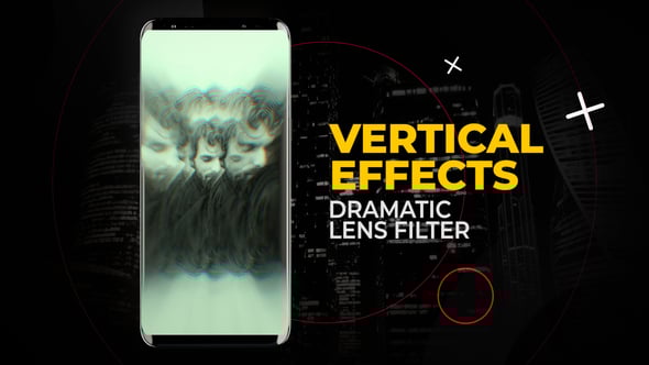 Videohive Vertical Dramatic Lens Filter Effects | After Effects