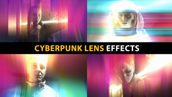 Videohive Cyberpunk Lens Effects | After Effects
