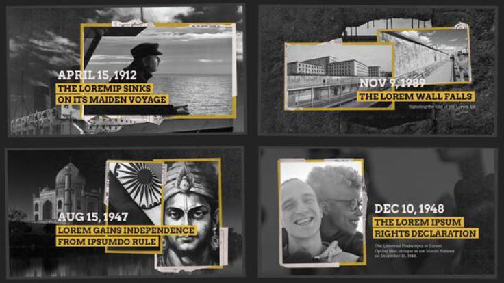 Download History Documentary Slideshow Template -Videohive