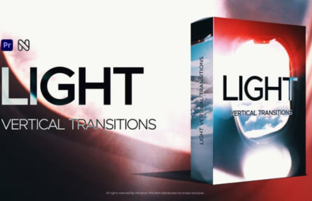 Videohive Vertical Light Transitions – TikTok, Reels, Shorts, Stories for Premiere Pro