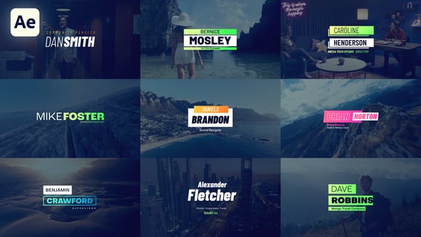Videohive Modern Titles 58917884