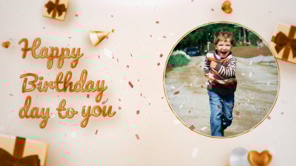 Videohive Birthday Slideshow 58848754
