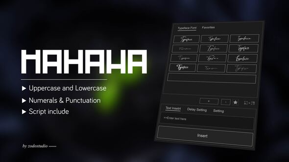 Videohive Animated Typeface – Mahawa
