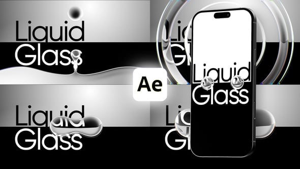 Videohive Liquid Glass Transitions