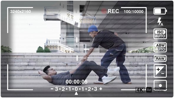 Videohive Camera Recording Overlay Pack | After Effects Template