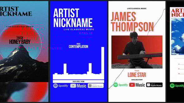 Videohive Music Cover for Shorts
