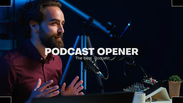 Videohive Podcast Opener | Creative Intro 58890425