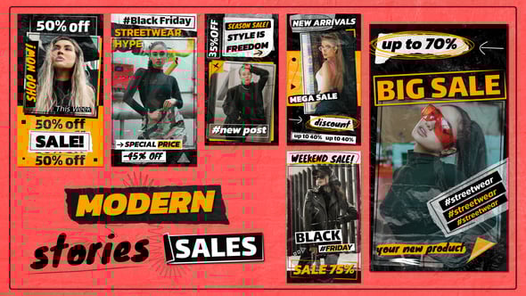 Videohive Modern Sales Stories 55748393