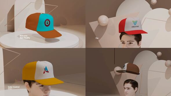 Videohive Cap Mockup
