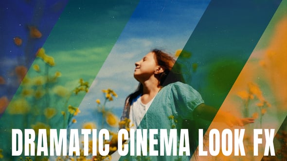 Videohive Dramatic Cinema Look Effects – Moody Color Grades & Film-Style Overlays