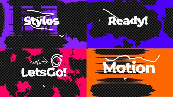 Videohive Transition Titles