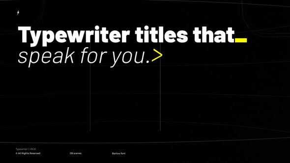 Videohive Typewriter  AE