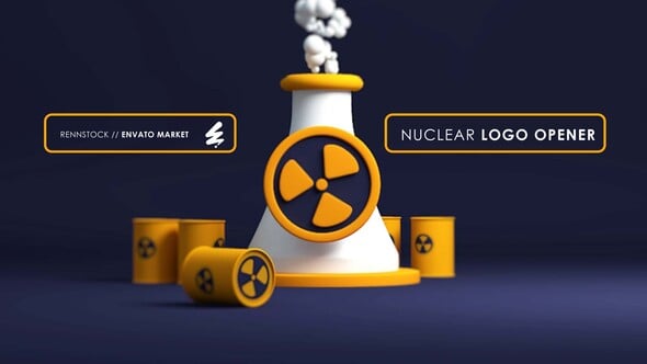 Videohive Nuclear logo