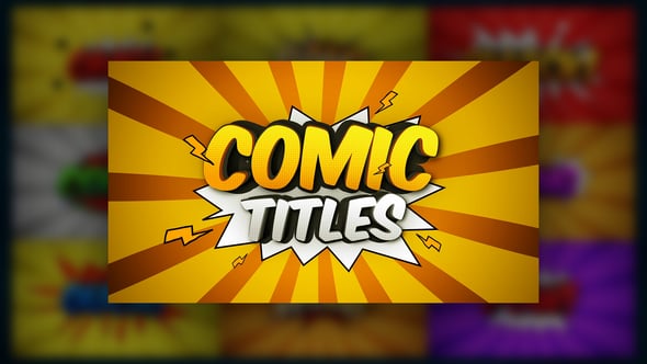 Videohive Comic Titles 58558513