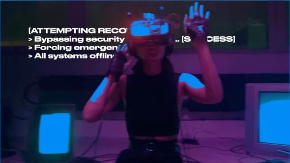 Videohive Hacking & Error Transitions