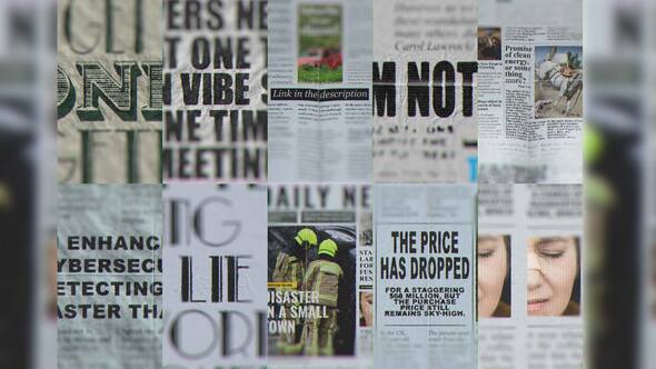 Videohive Vertical Newspaper Stories