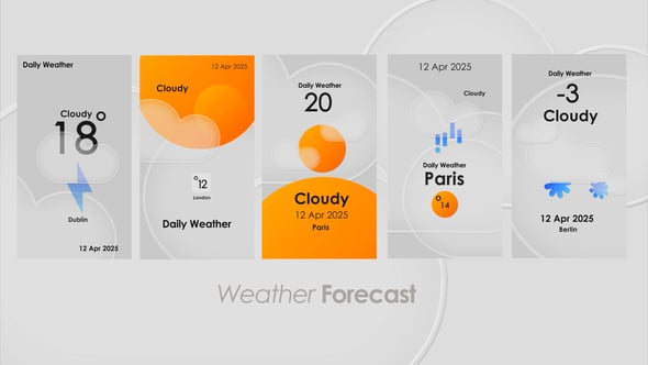 Videohive Weather Forecast 59206964