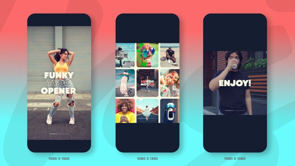 Videohive Funky Opener Reels