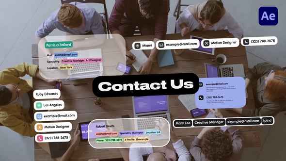 Videohive Contact Information 58850011