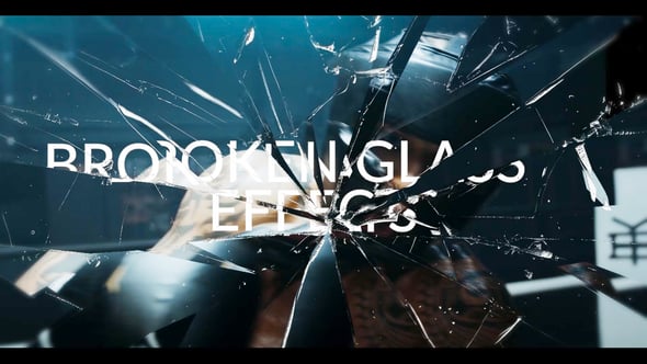 Videohive Broken Glass Effects