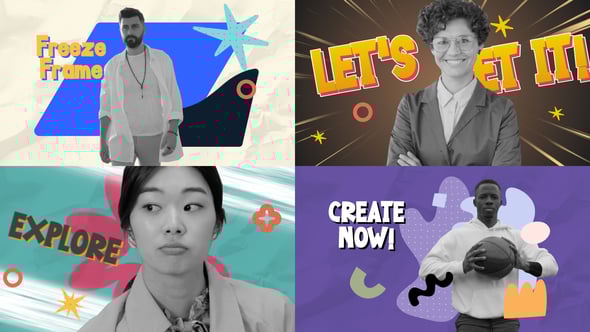 Videohive Pop Freeze Frame