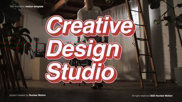 Videohive Creative Text Animation 58598201